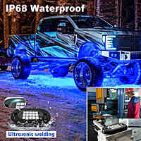 RGB Car Rock lights-12Pod RGB Car Rock lights-12Pod