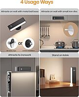 LED Wall Reading Light-Black(Plastic)-1 Pack with Remote Control LED Wall Reading Light-Black(Plastic)-1 Pack with Remote Control