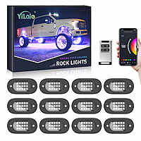 RGB Car Rock lights-12Pod RGB Car Rock lights-12Pod