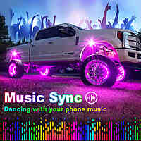RGB Car Rock lights-12Pod RGB Car Rock lights-12Pod