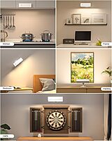 LED Wall Reading Light-White(Plastic)-1 Pack with Remote Control LED Wall Reading Light-White(Plastic)-1 Pack with Remote Control
