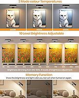 LED Wall Reading Light-Black(Plastic)-1 Pack with Remote Control LED Wall Reading Light-Black(Plastic)-1 Pack with Remote Control