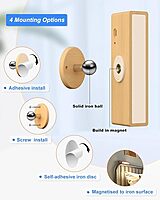 LED Wall Reading Light (Solid Beech Wood)-2 Pack with Remote Control LED Wall Reading Light (Solid Beech Wood)-2 Pack with Remote Control